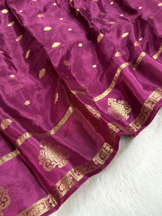 Viscose Crepe Silk Fabric Saree