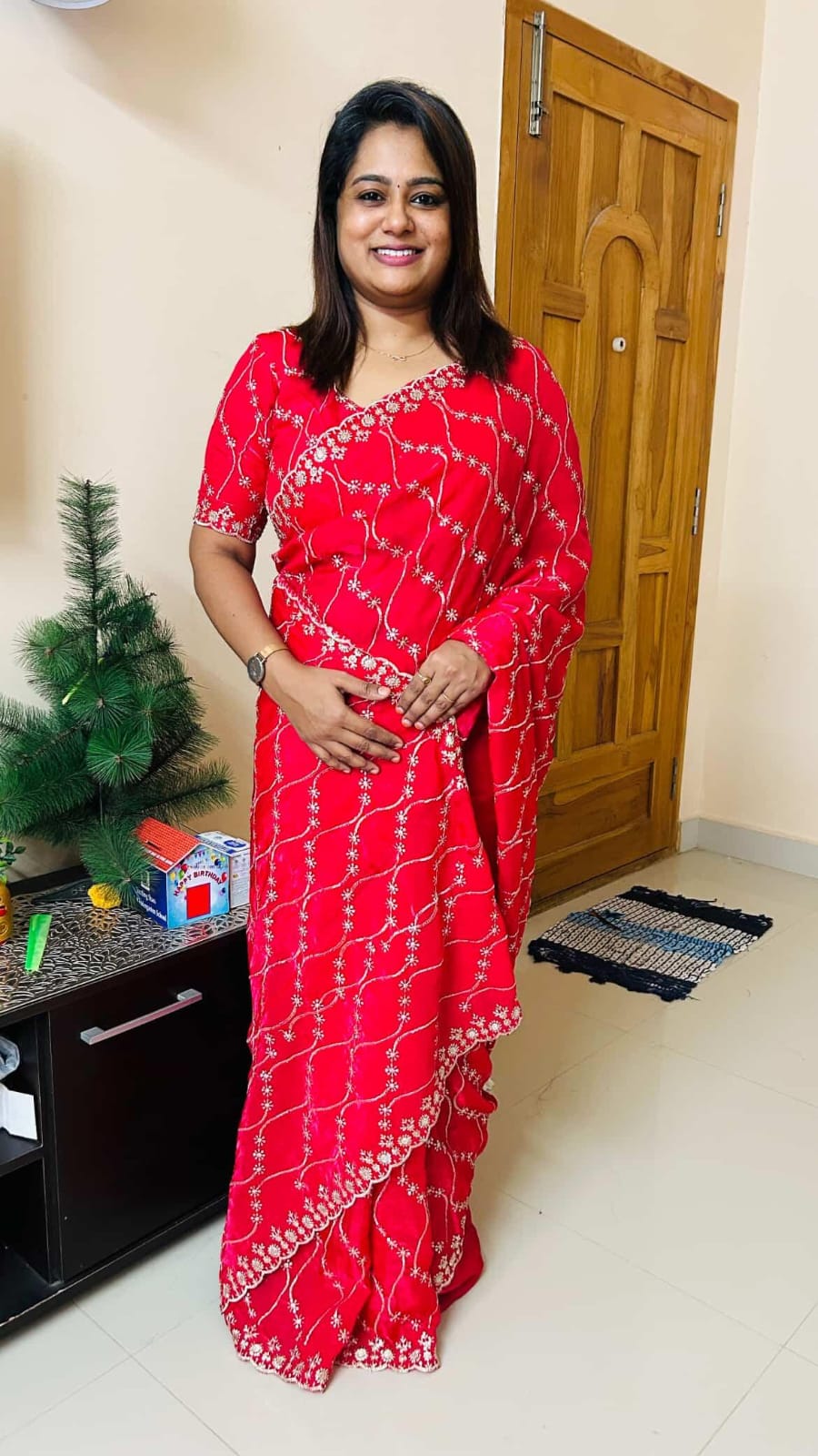 Space Silk Saree