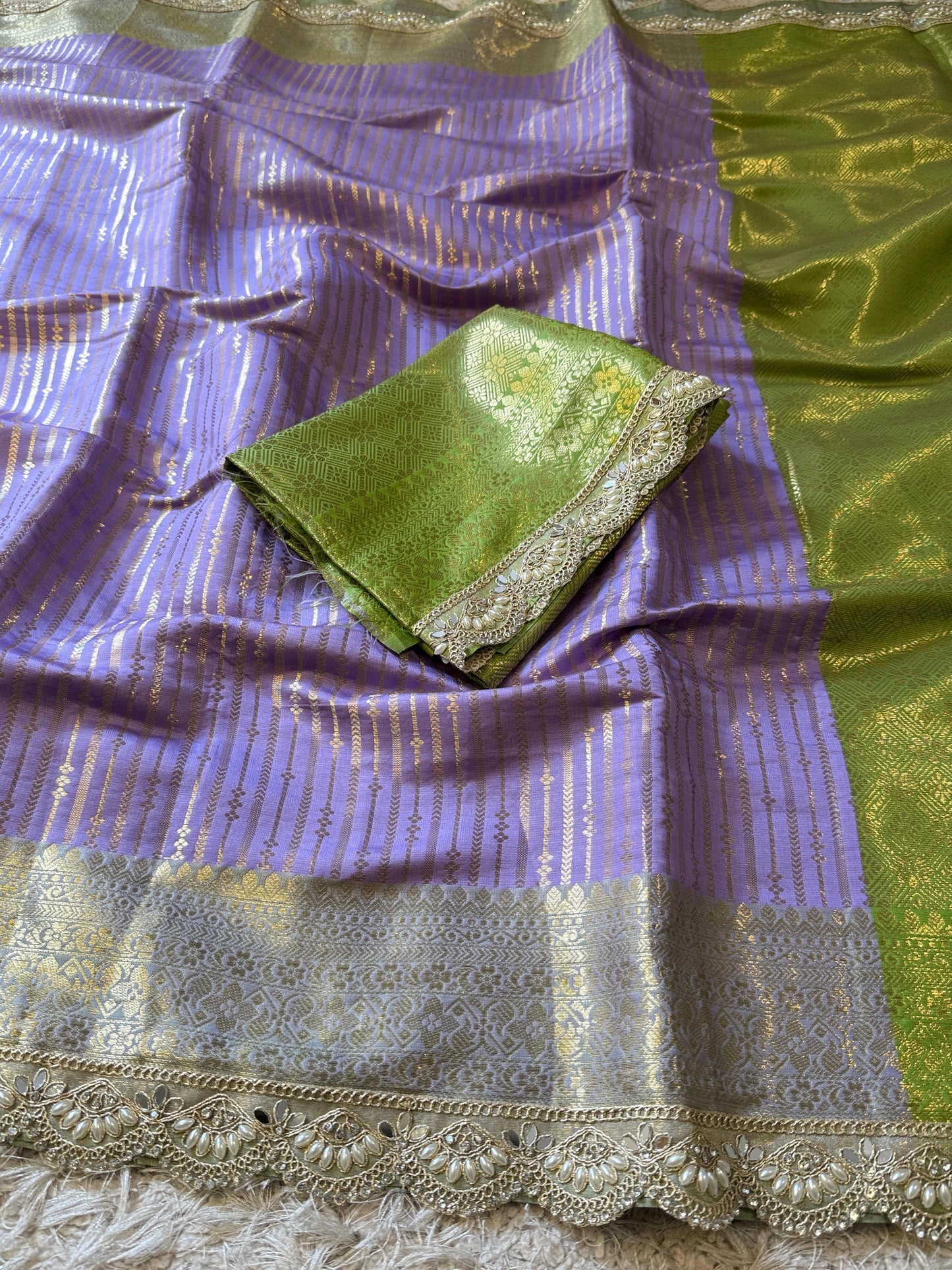 Banarasi Semi Silk Saree
