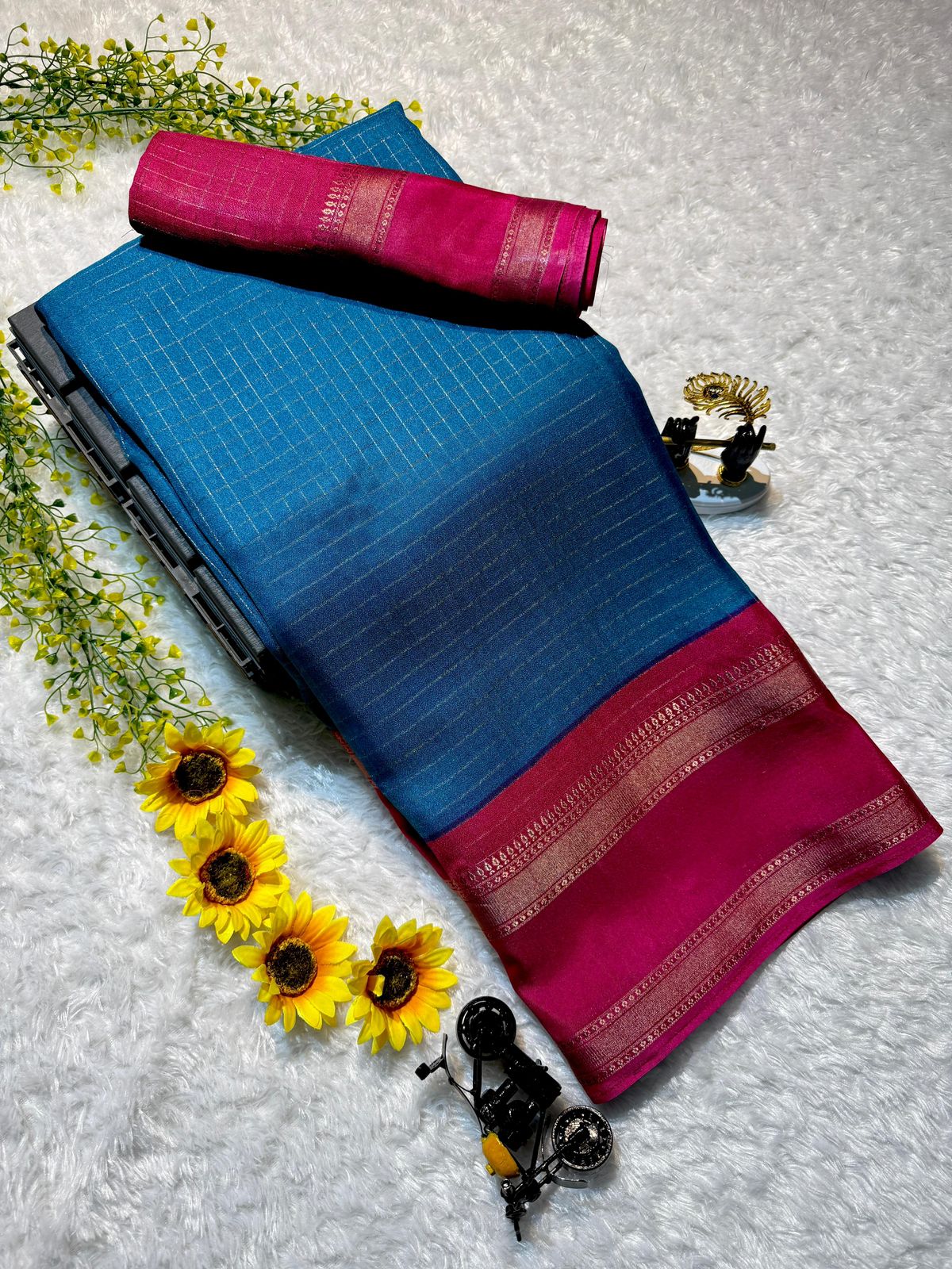 Mysore Crepe Silk Saree