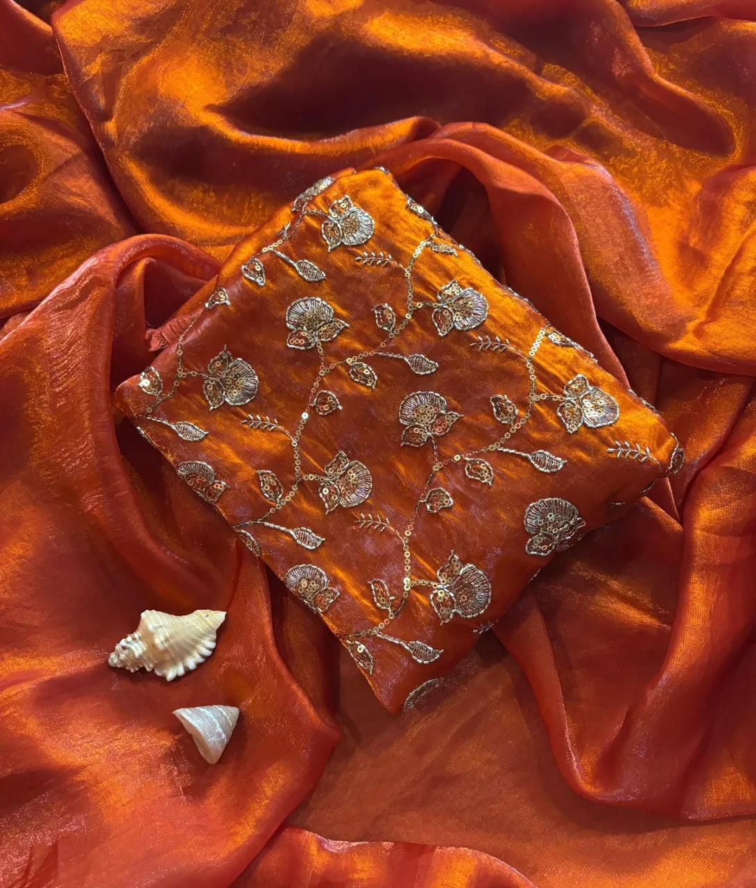 Space Silk Saree