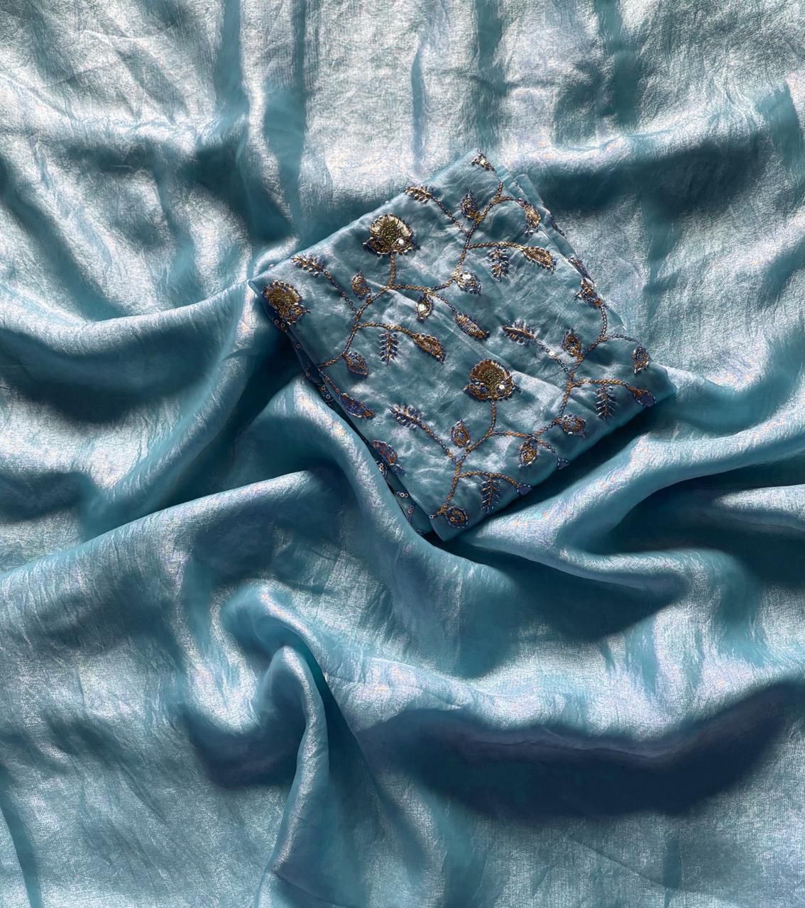 Space Silk Saree