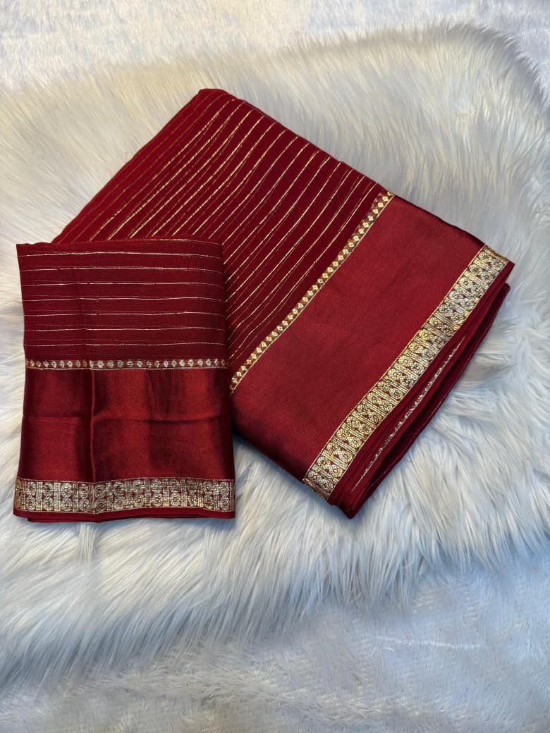 Viscose Georgette Saree