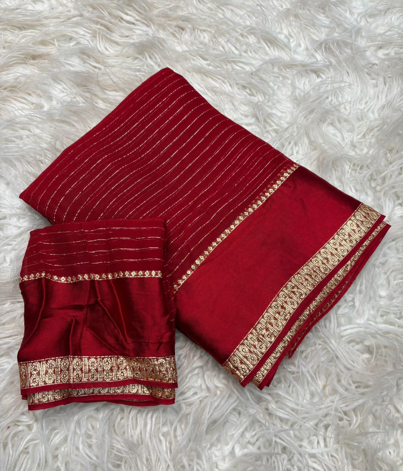 Viscose Georgette Saree