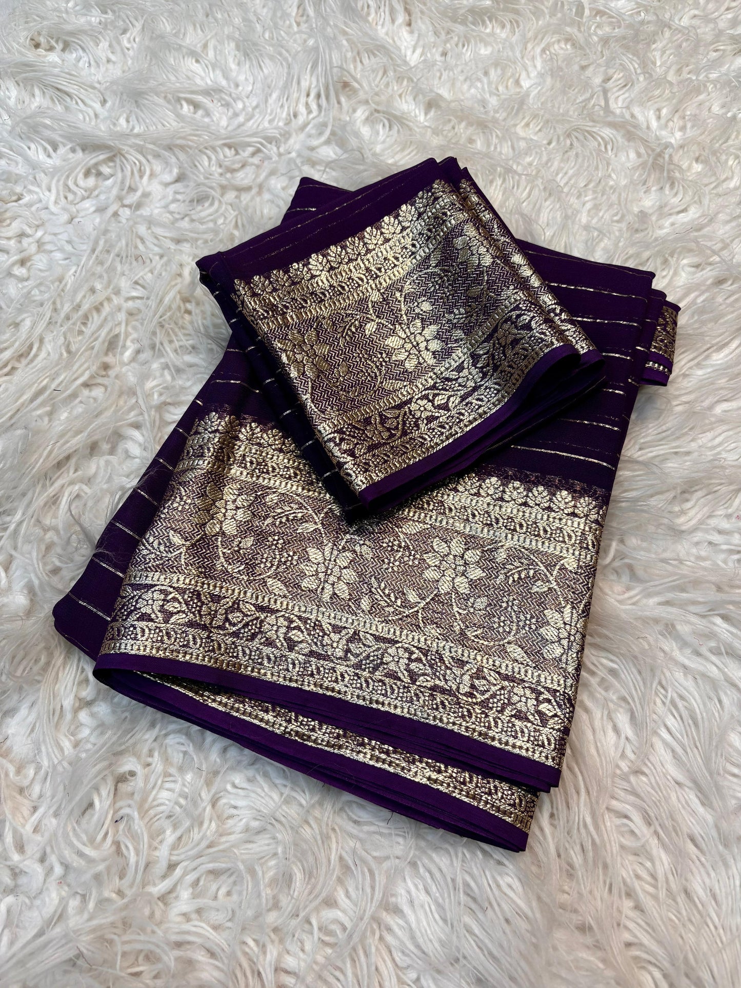 Viscose Georgette saree