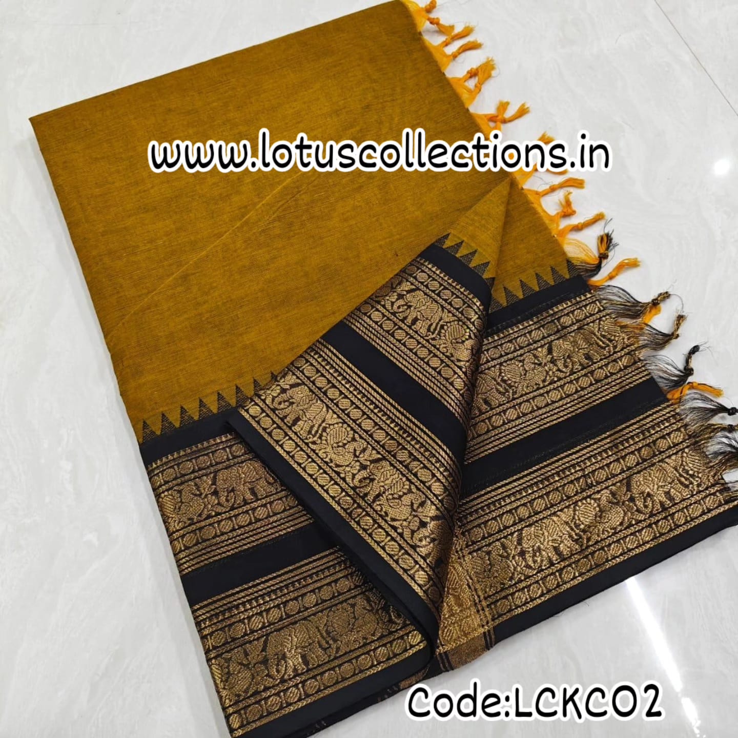 Kanchi Cotton Saree