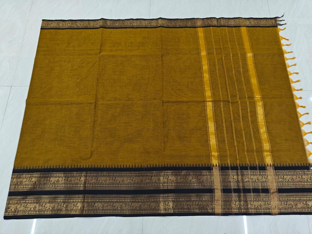 Kanchi Cotton Saree