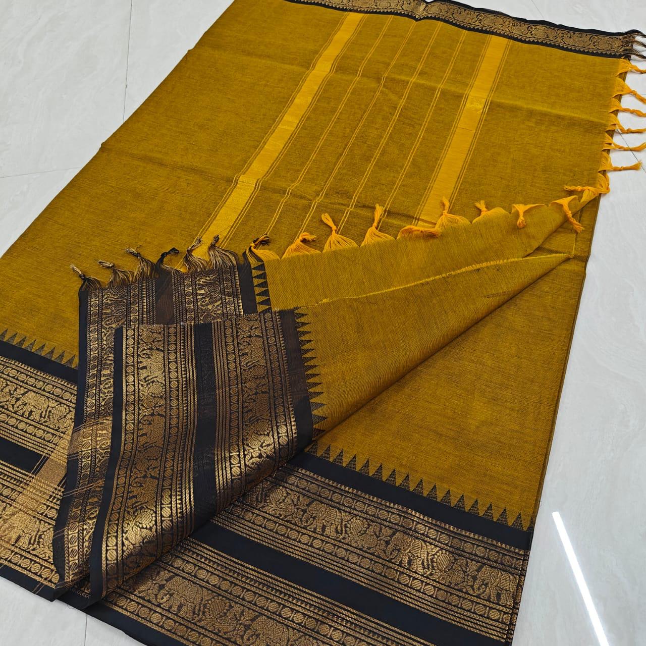 Kanchi Cotton Saree