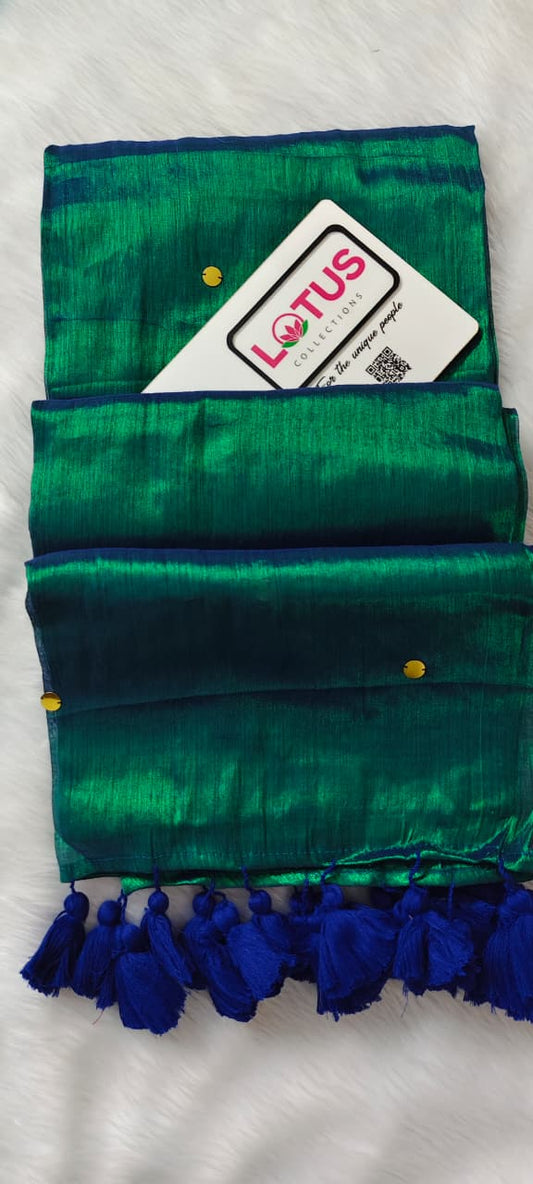 Mul Cotton Tissue Saree