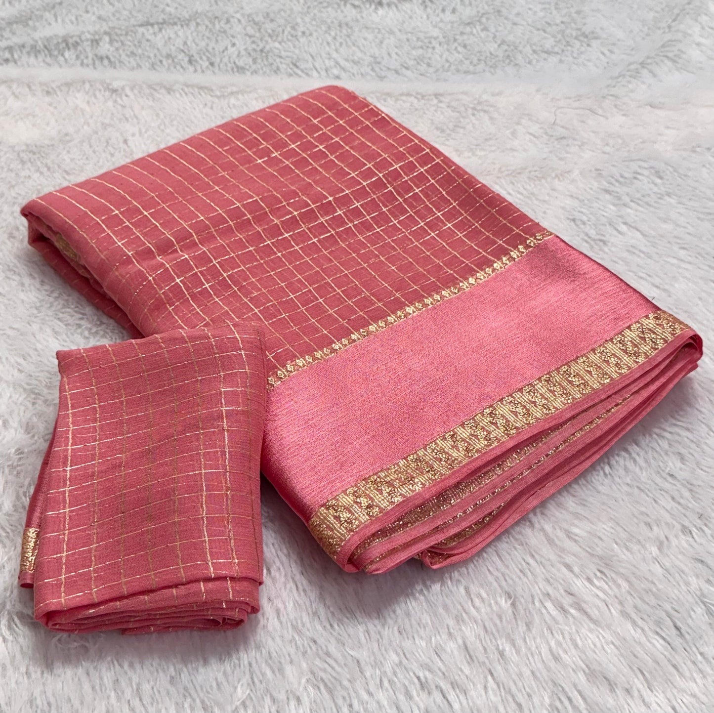 Viscose Georgette Saree