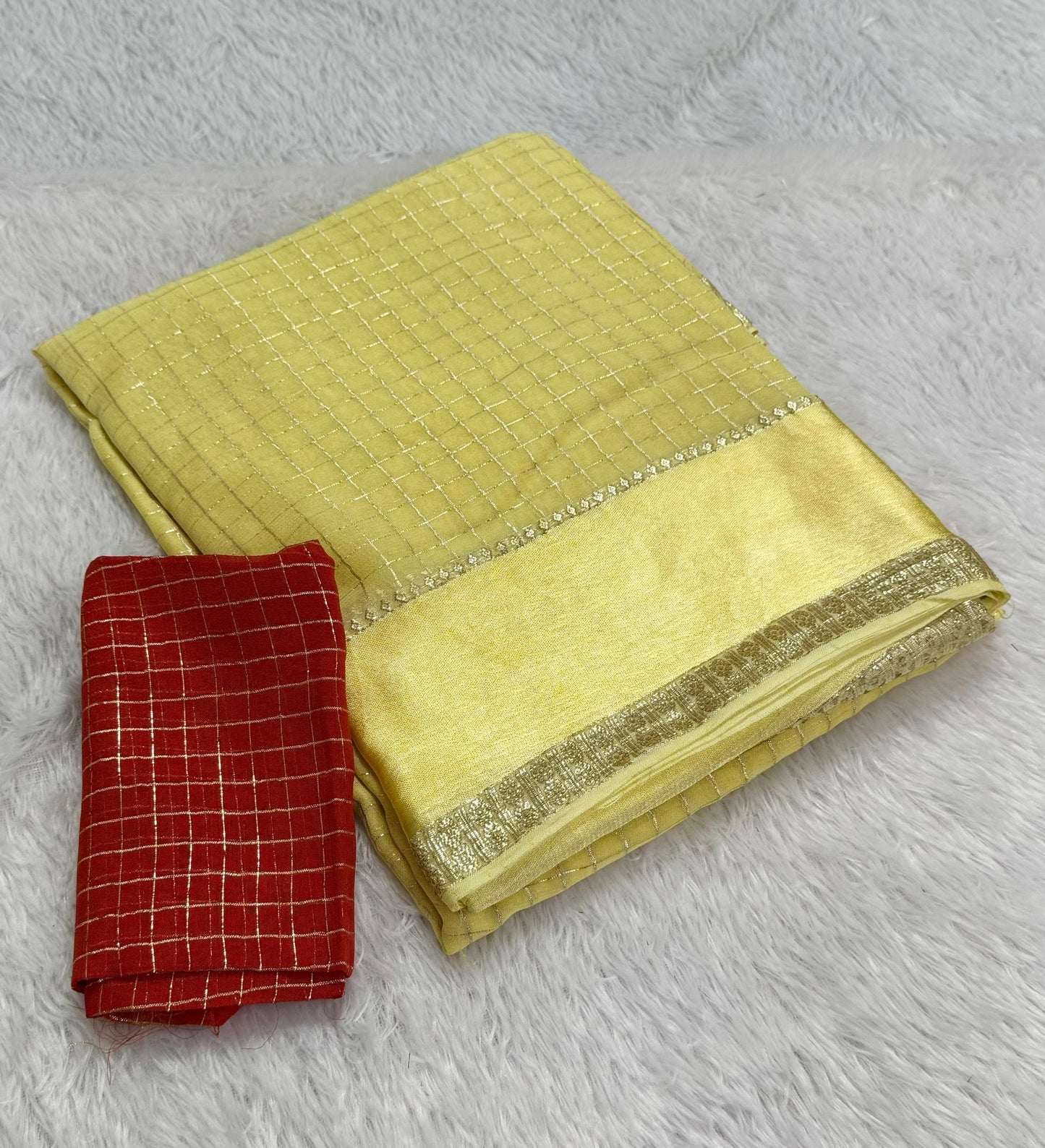 Viscose Georgette Saree