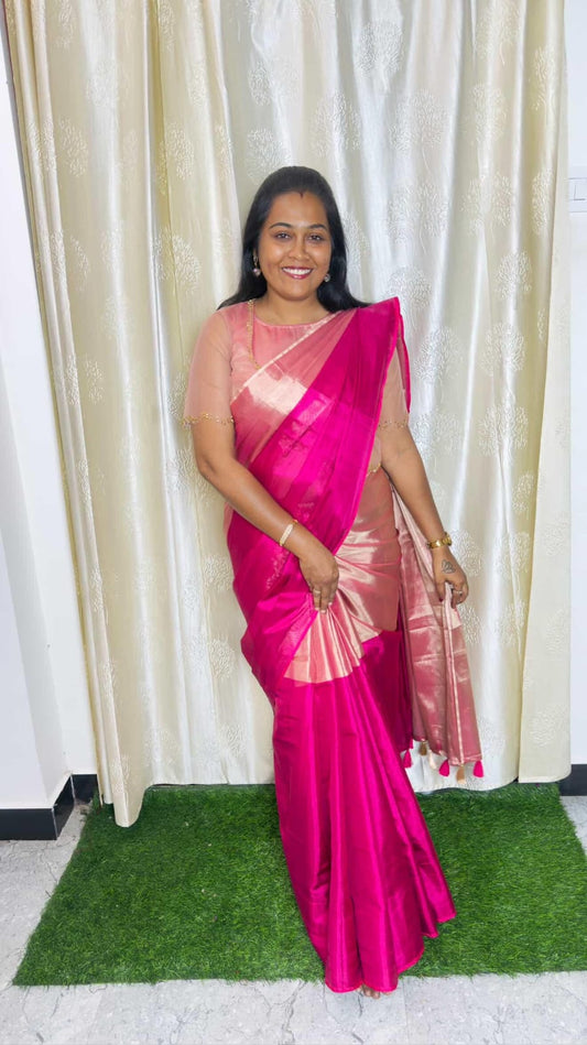 Banarasi Katan Tissue Saree