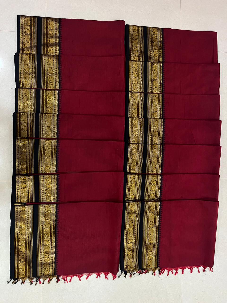 Kanchi Cotton Saree