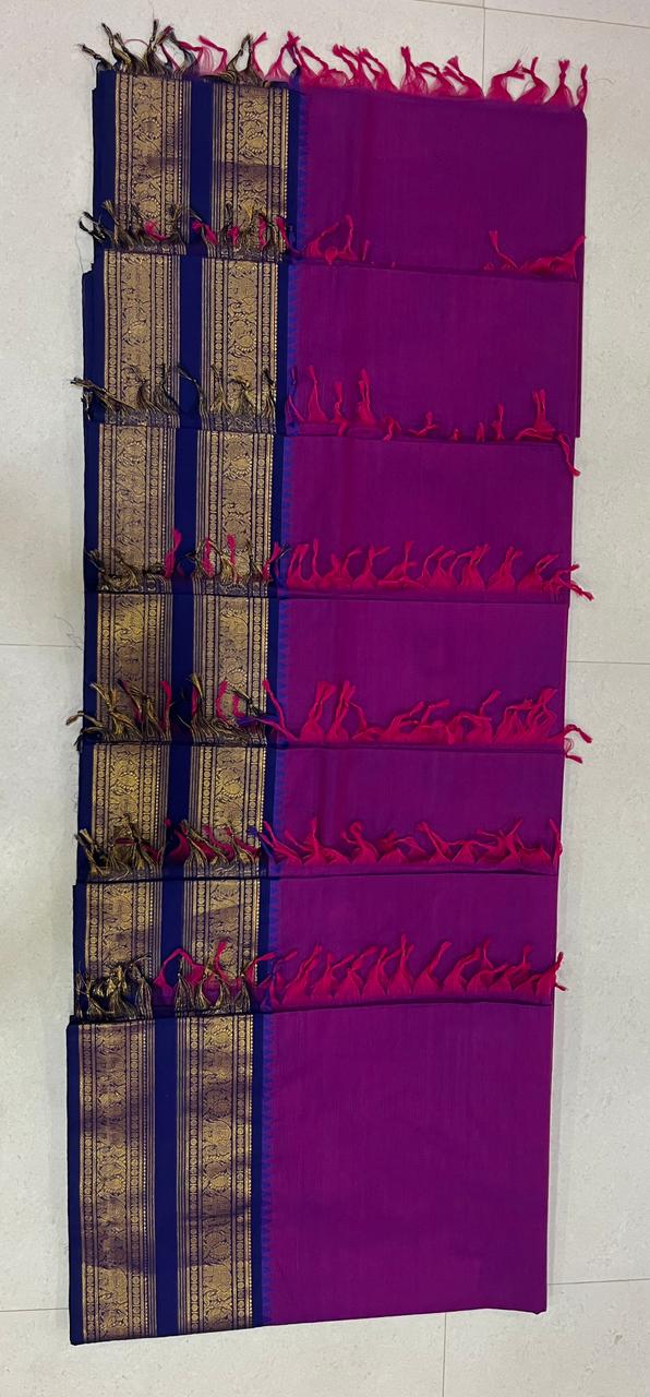 Kanchi Cotton Saree