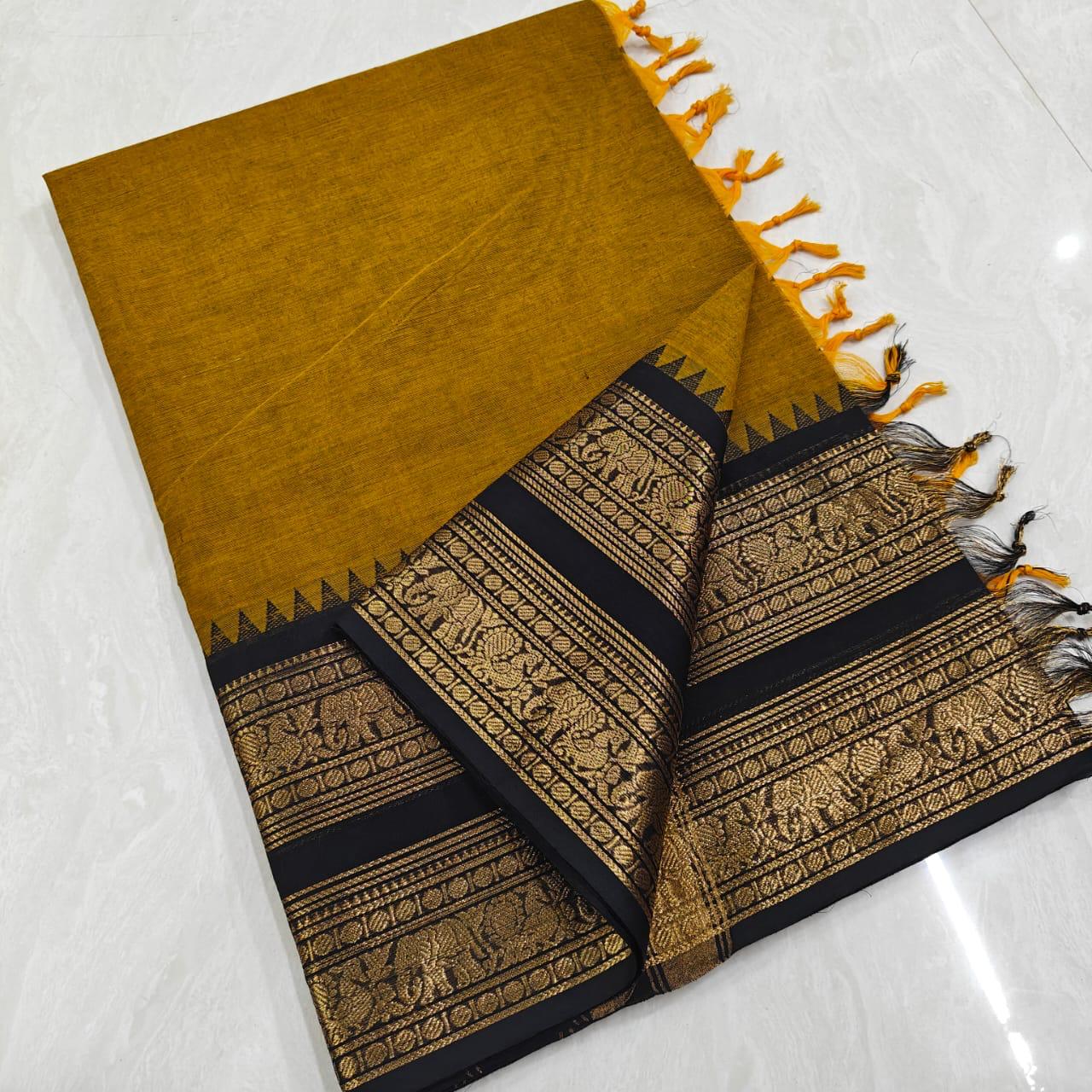 Kanchi Cotton Saree