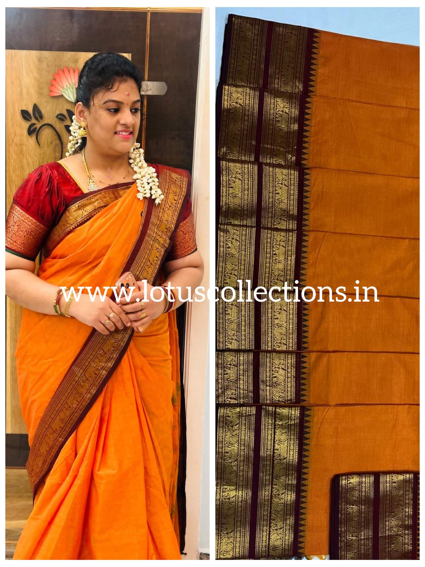 Kanchi Cotton Saree
