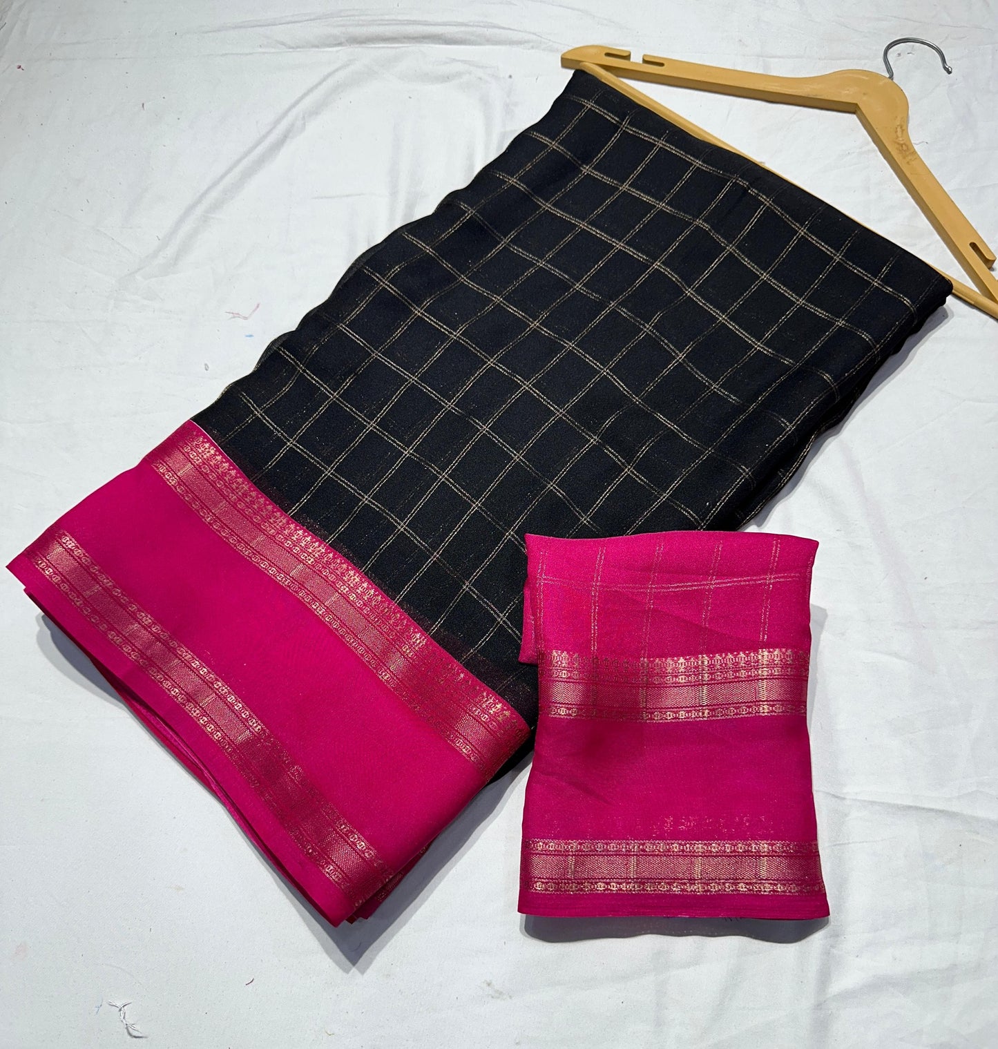 Mysore Crepe Silk Saree