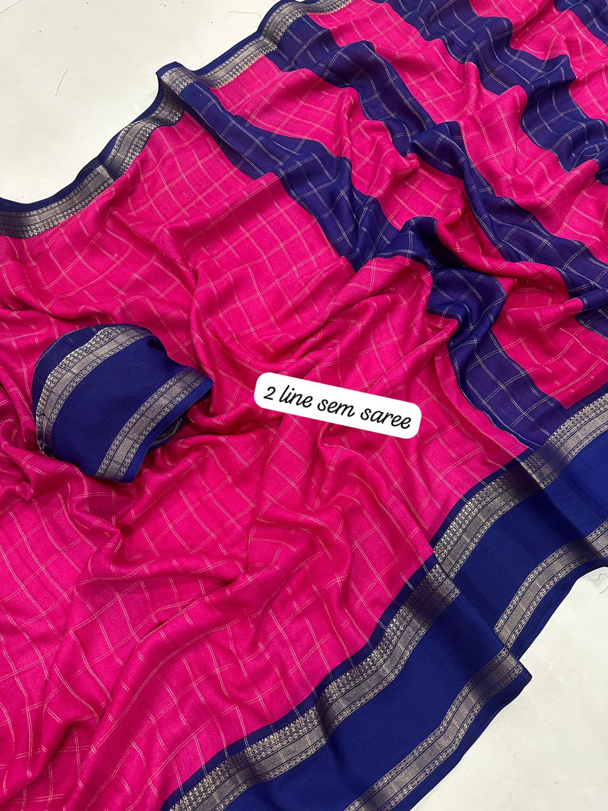 Mysore Crepe Silk Saree