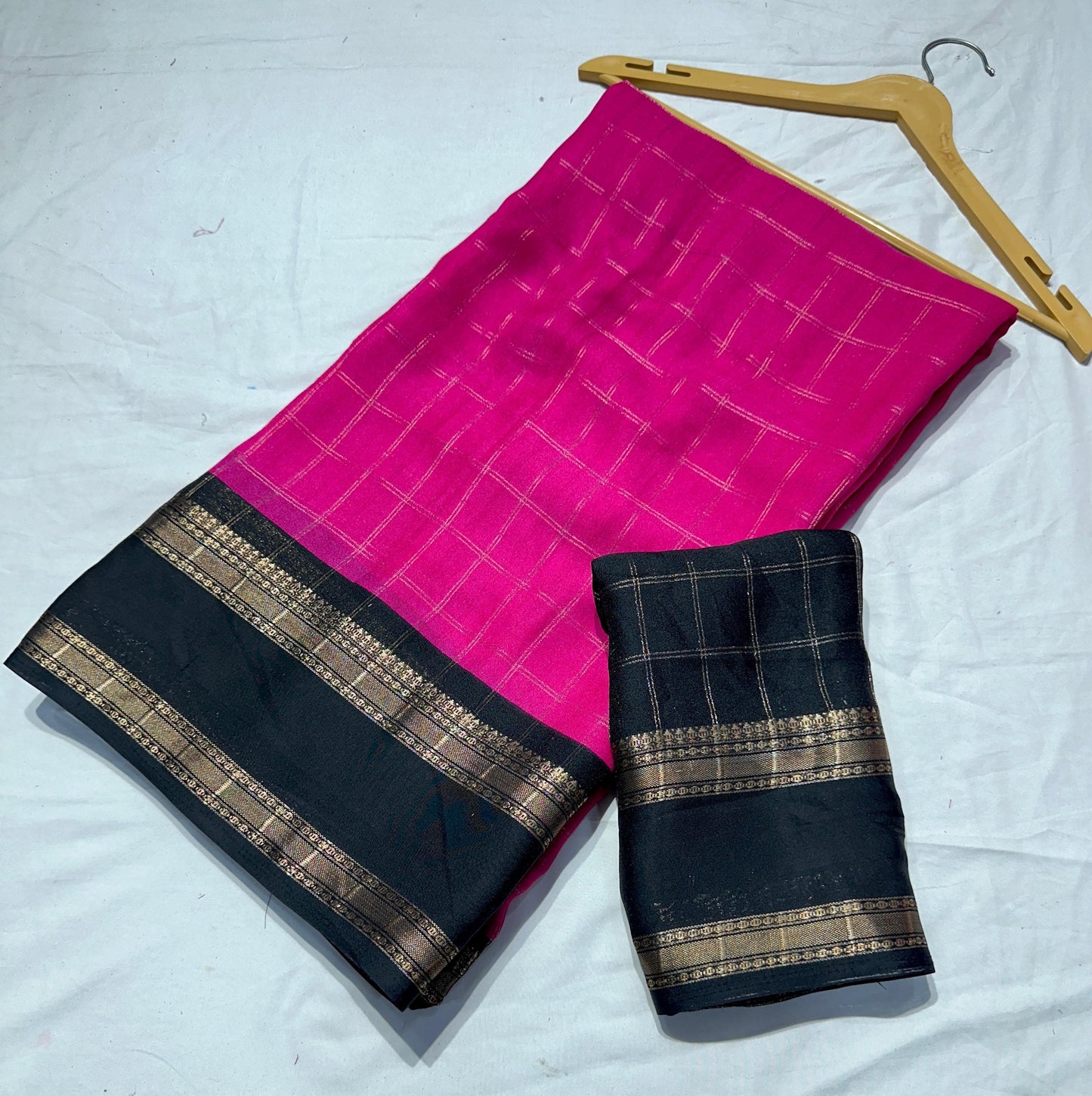 Mysore Crepe Silk Saree