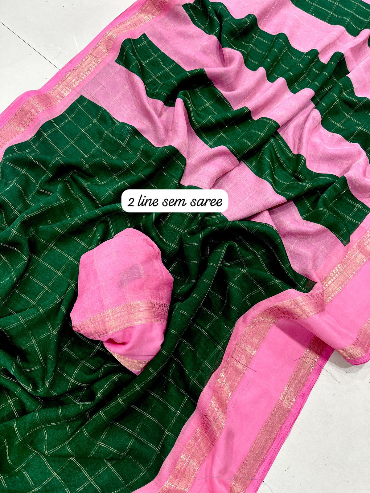 Mysore Crepe Silk Saree