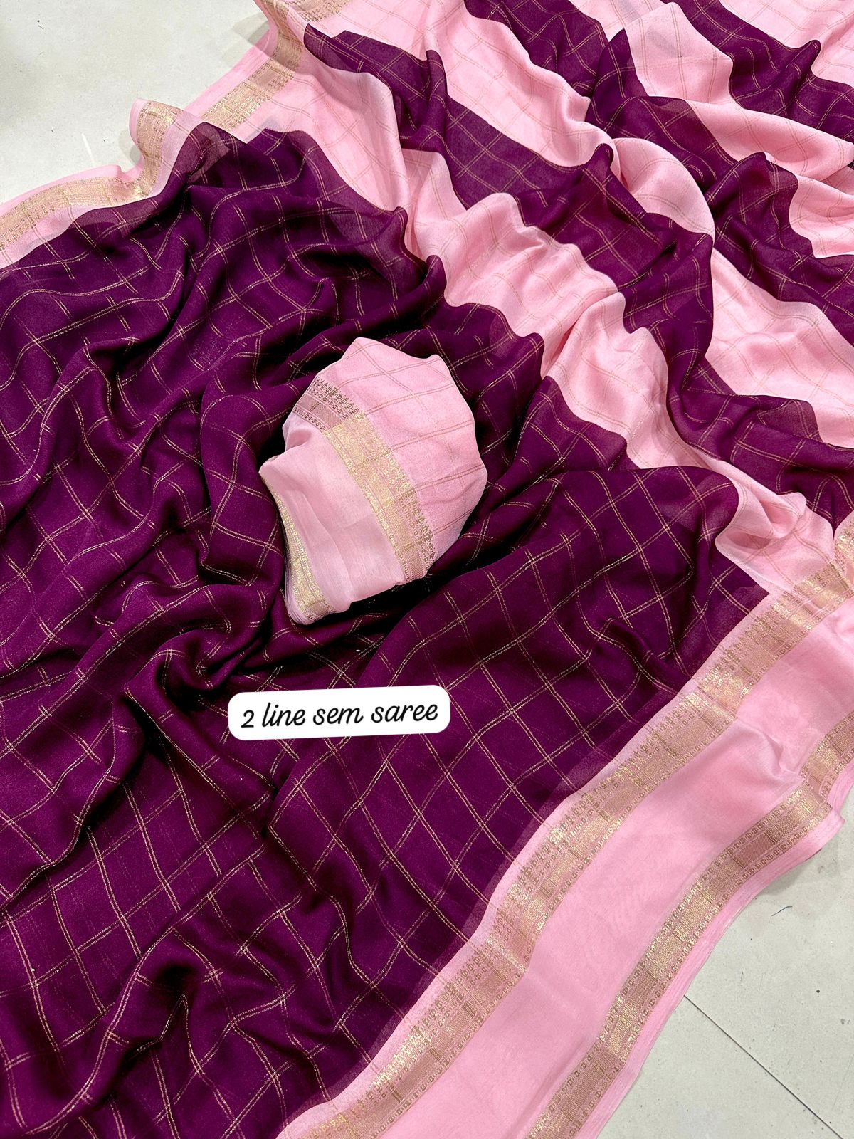Mysore Crepe Silk Saree