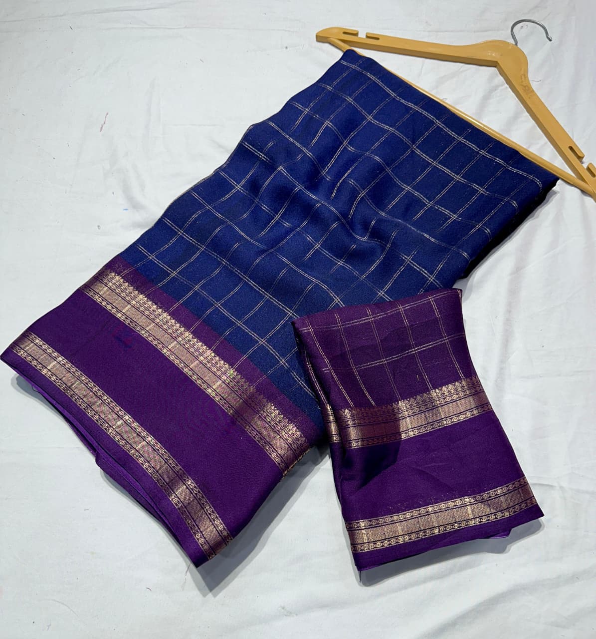 Mysore Crepe Silk Saree