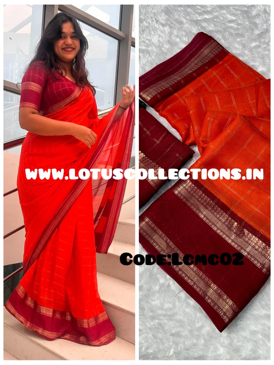 Mysore Crepe Silk Saree