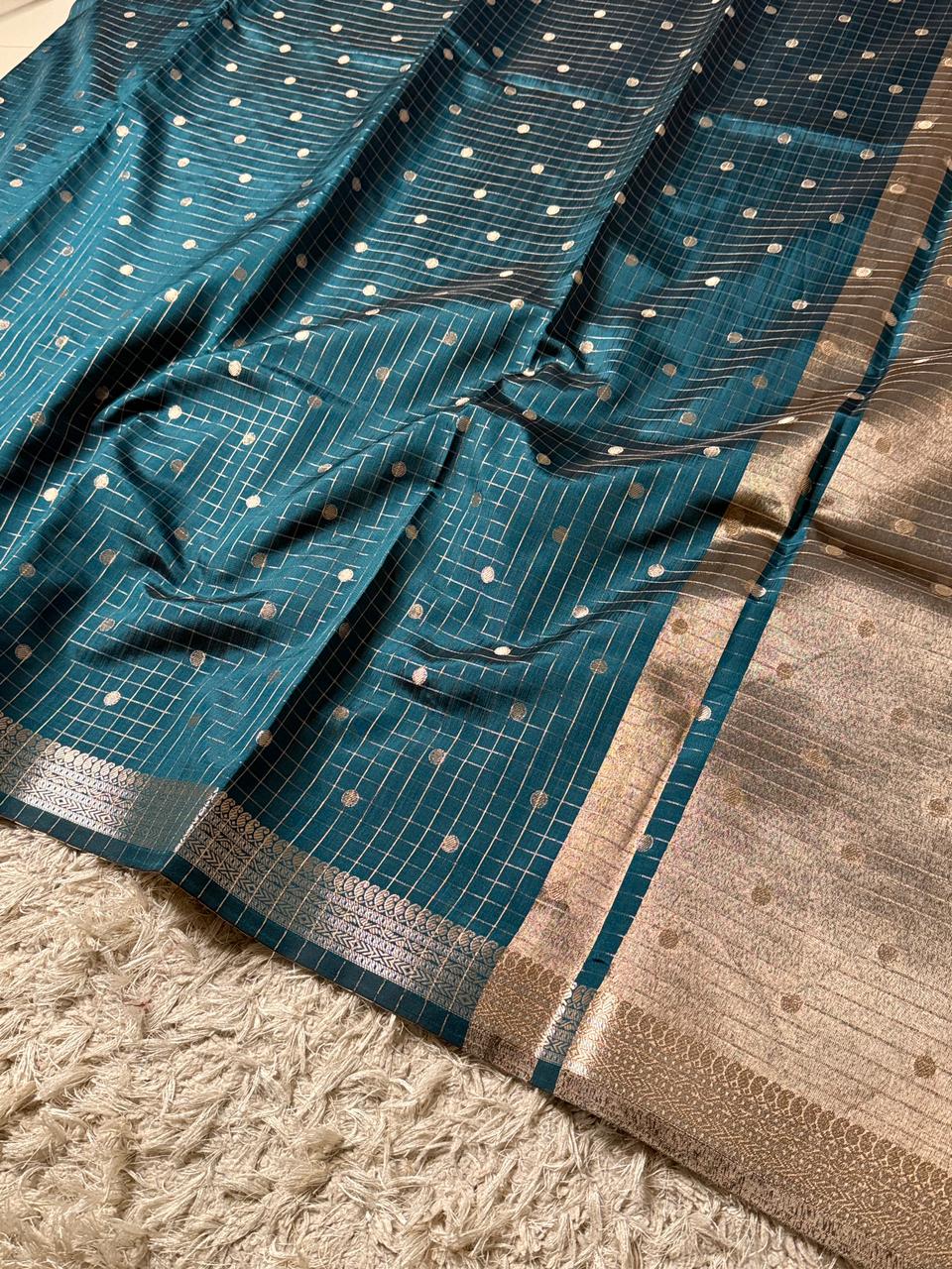 Banarasi Semi Katan Silk Saree