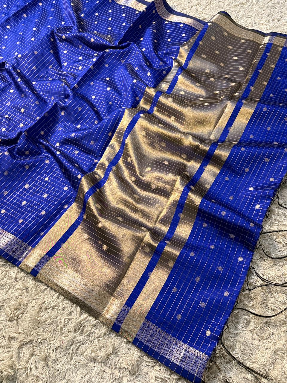 Banarasi Semi Katan Silk Saree