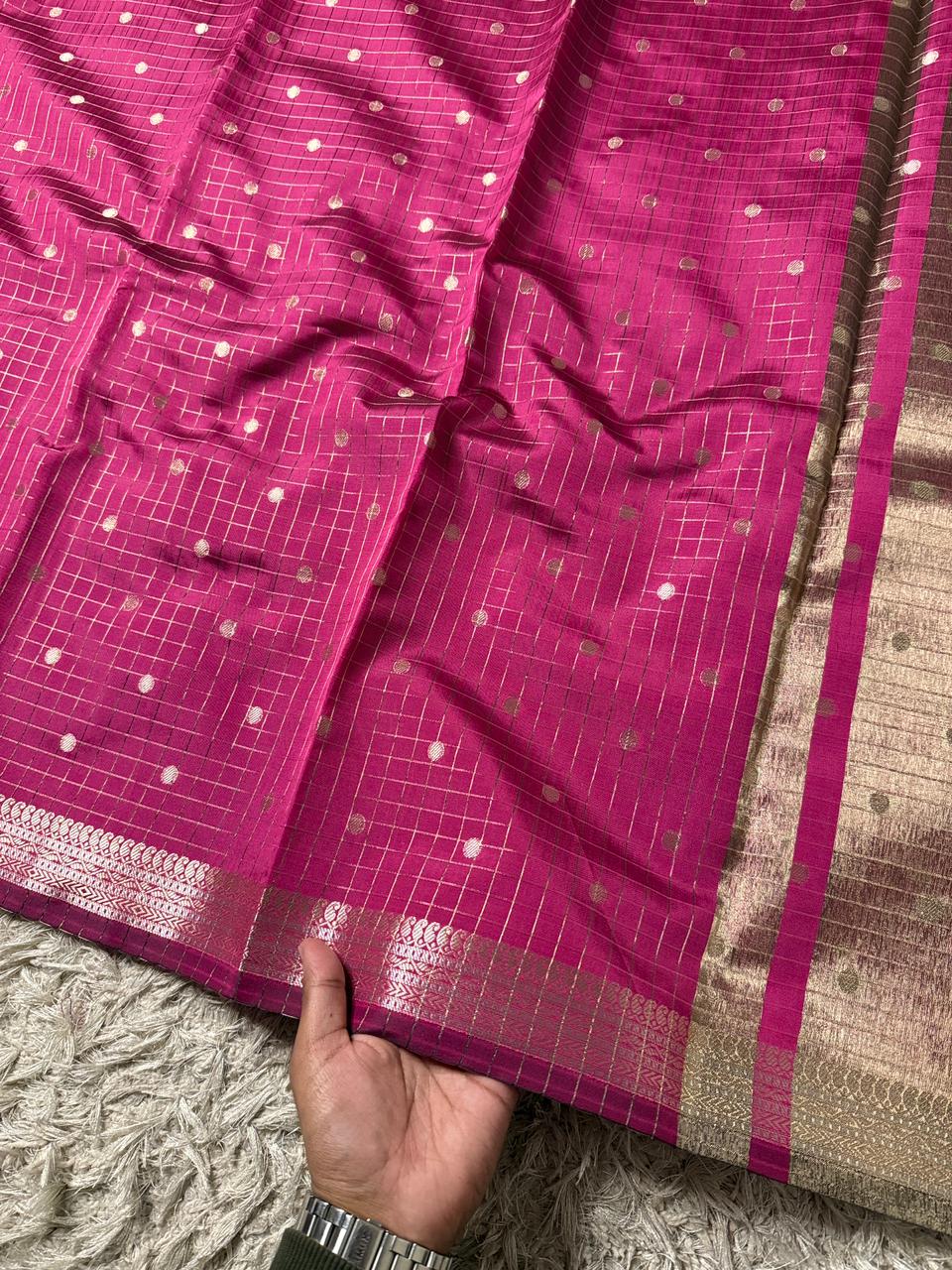 Banarasi Semi Katan Silk Saree