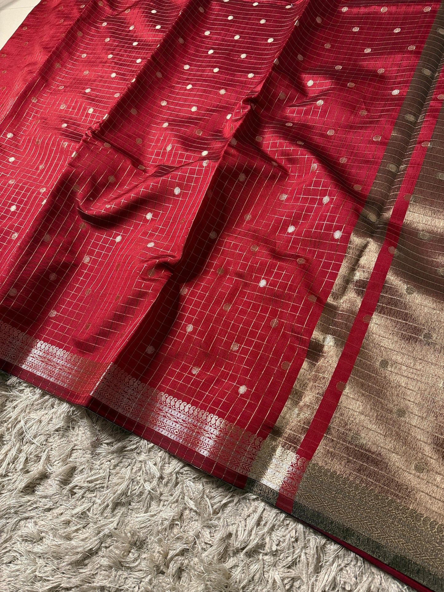 Banarasi Semi Katan Silk Saree
