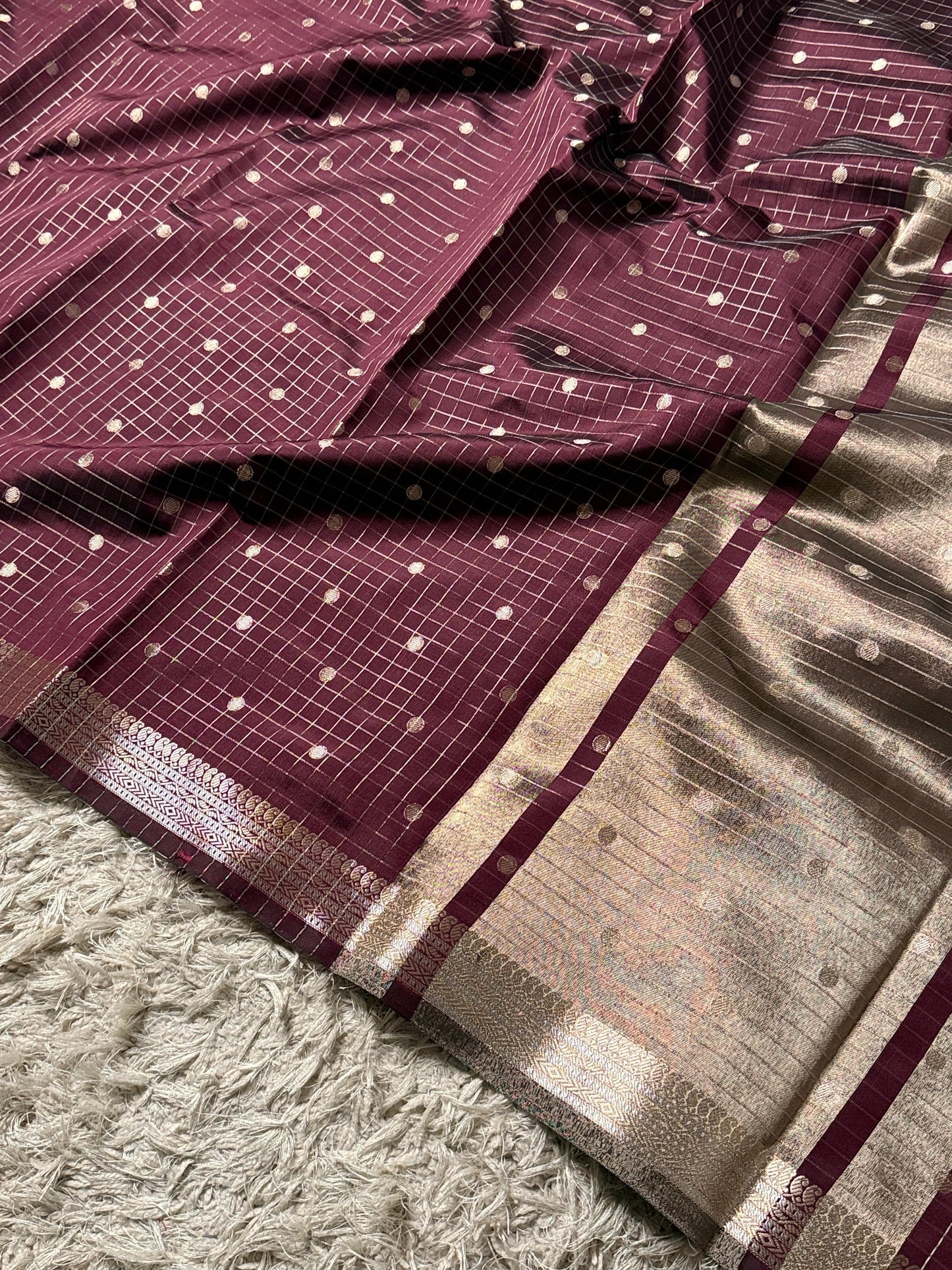 Banarasi Semi Katan Silk Saree