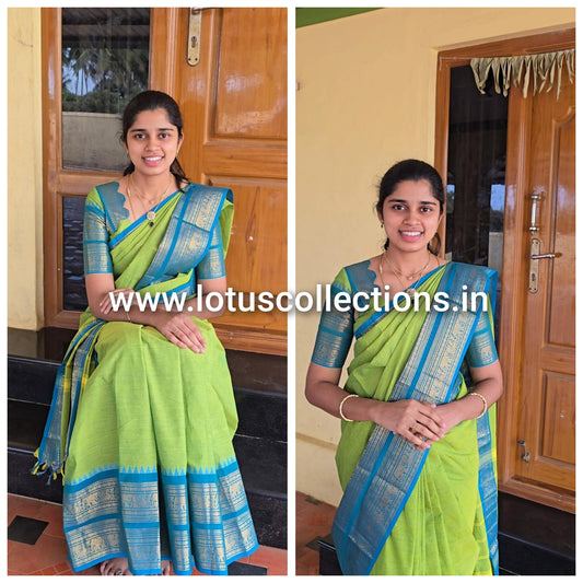 Kanchi Cotton Saree