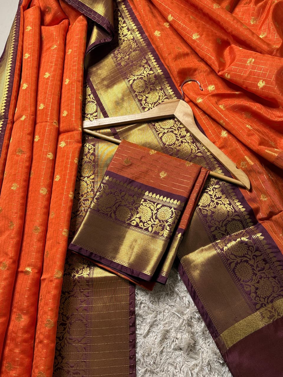 Banarasi Semi Katan Saree