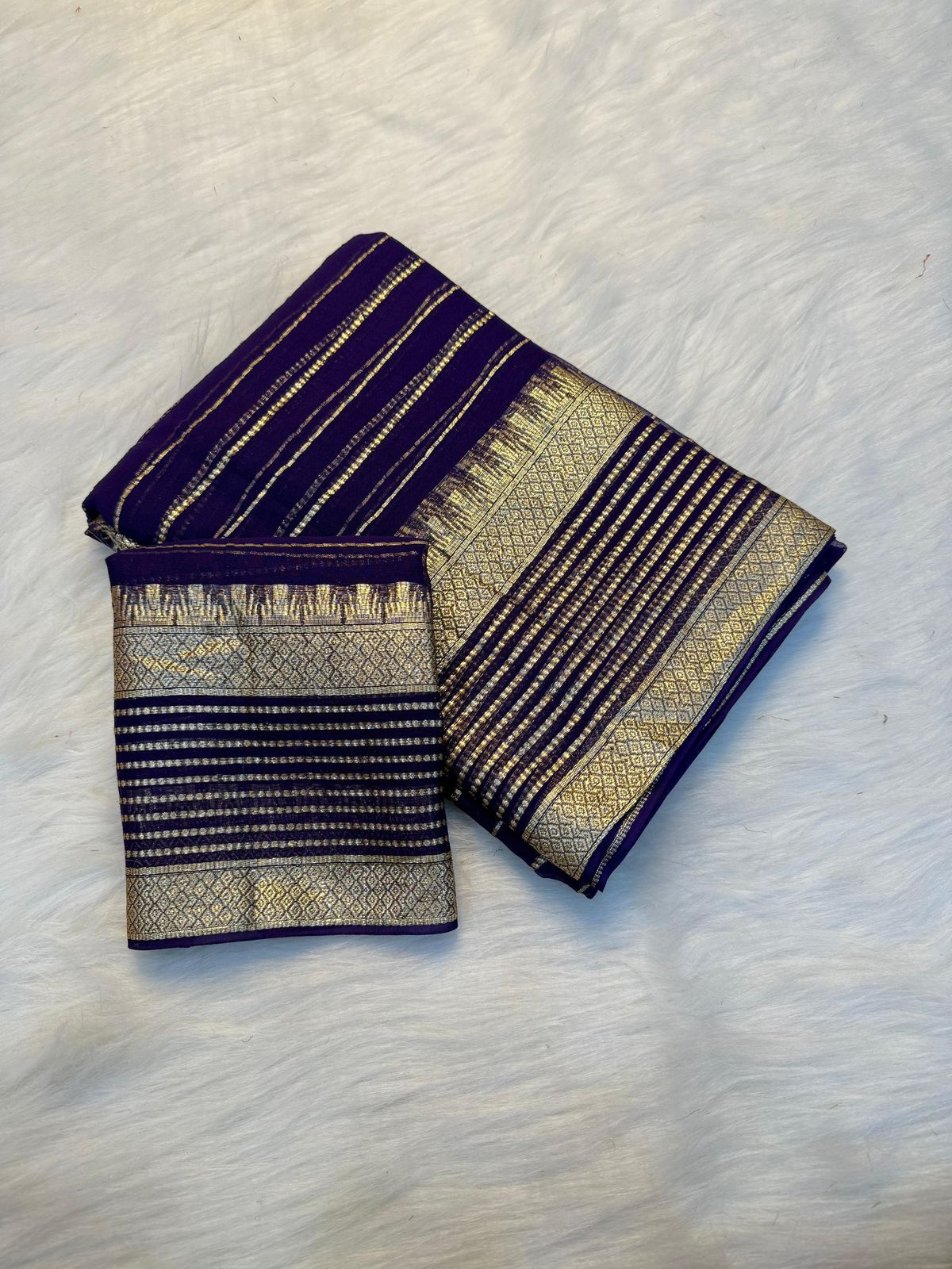Viscose Georgette Zari lining