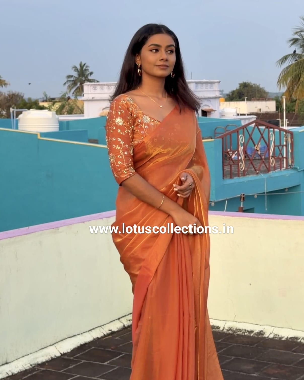 Space Silk Saree