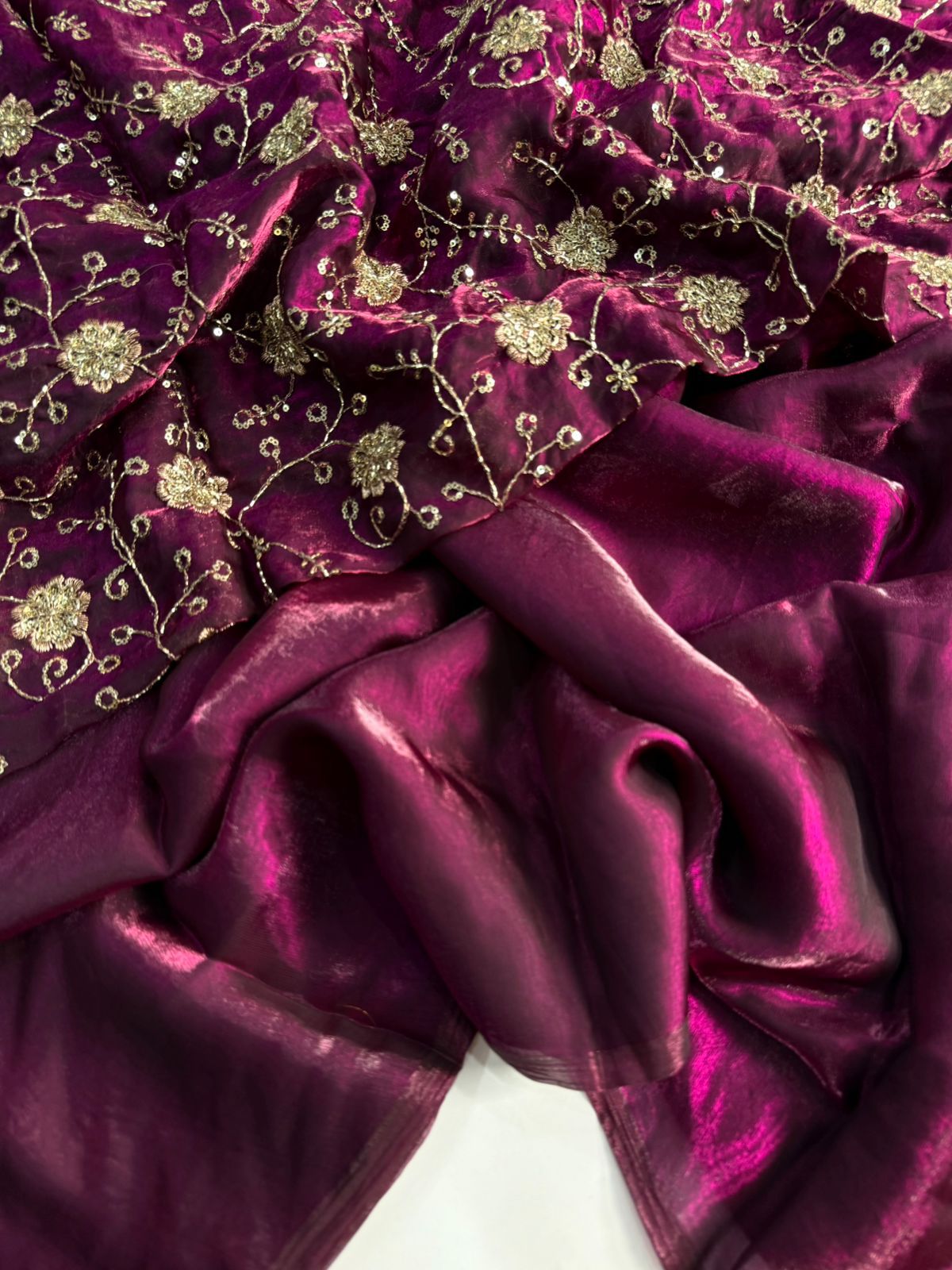 Space Silk Saree