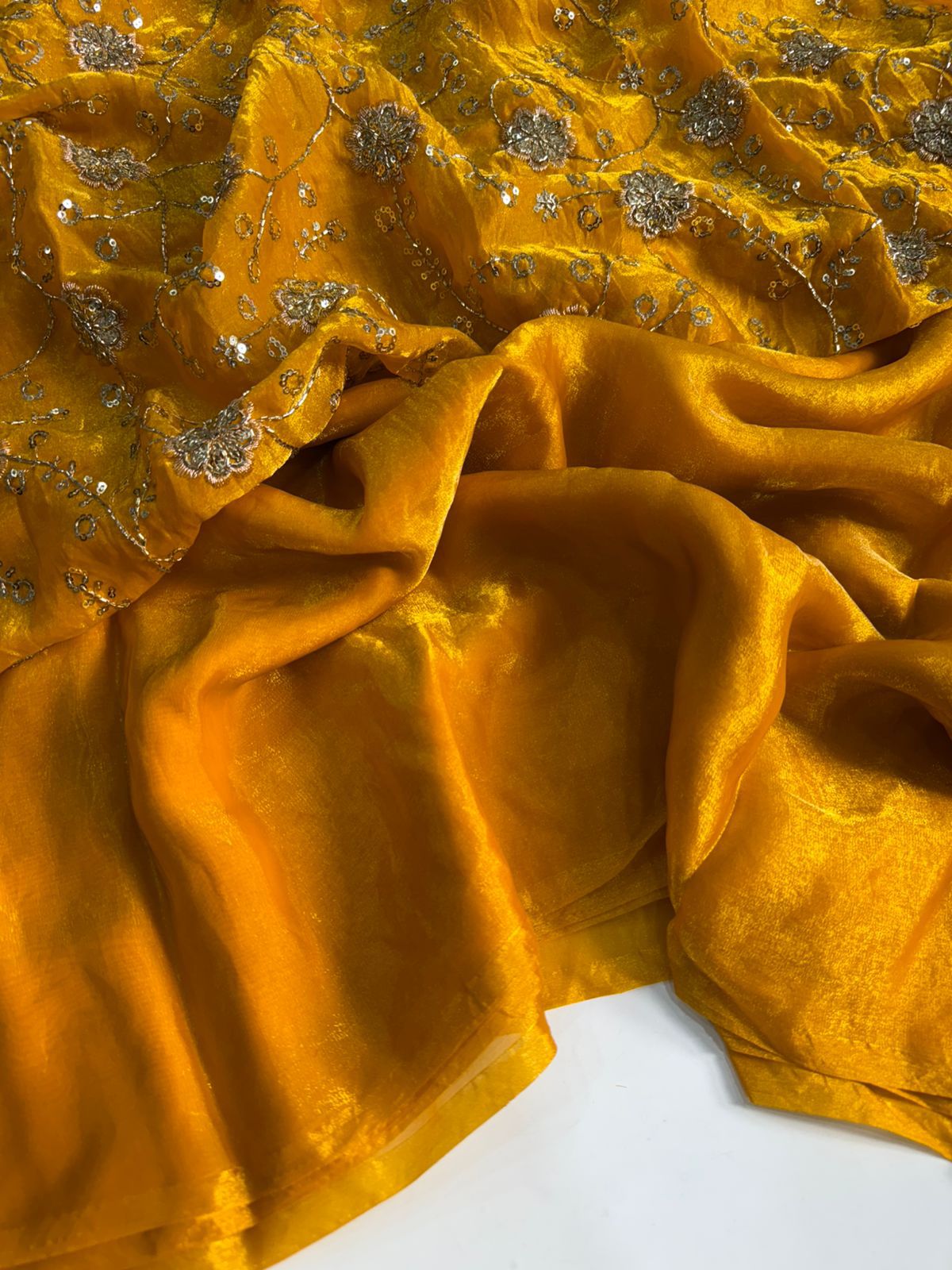 Space Silk Saree