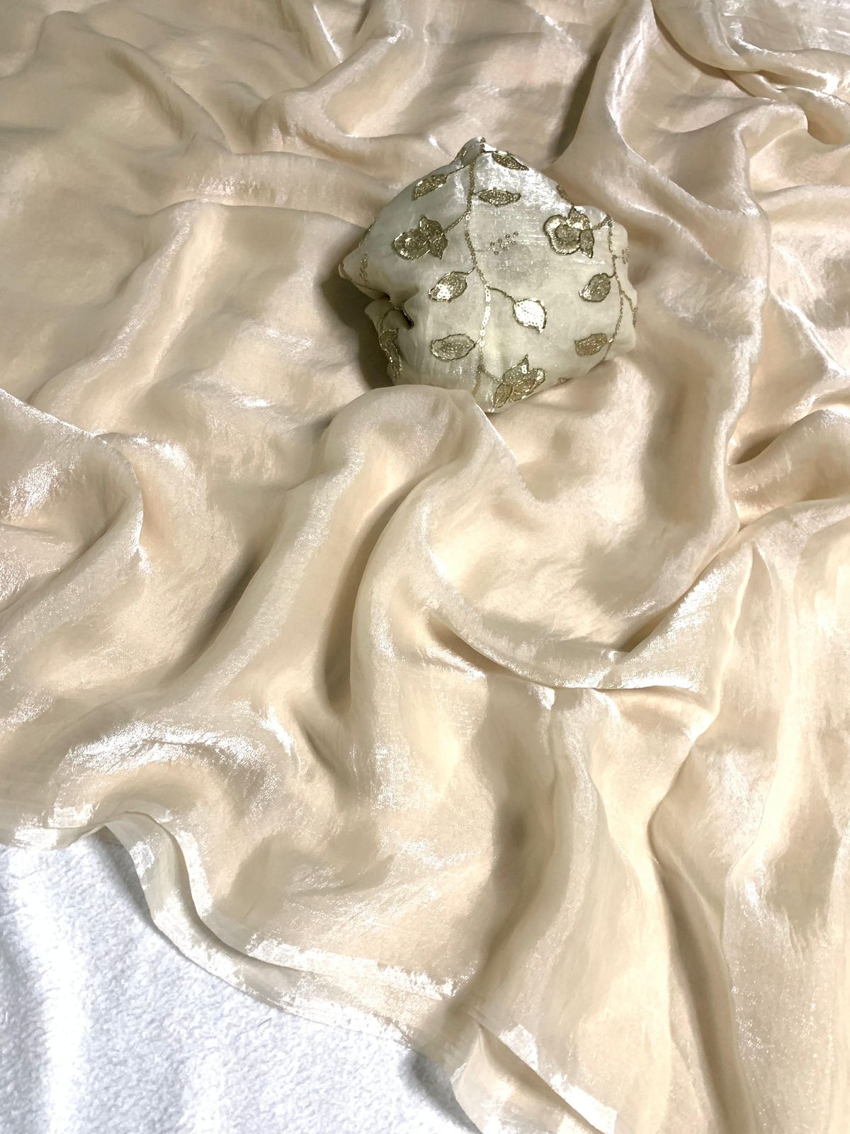 Space Silk Saree(Two Tone)