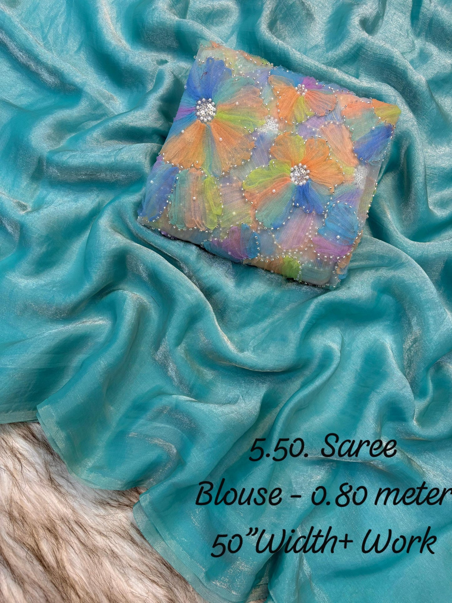 Space Silk Saree