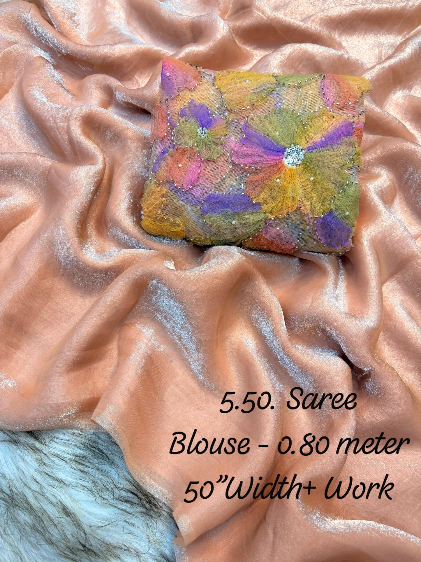 Space Silk Saree