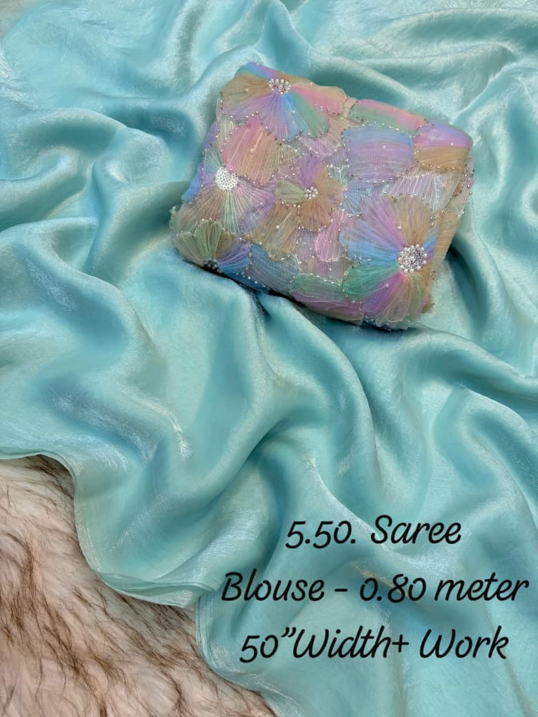 Space Silk Saree