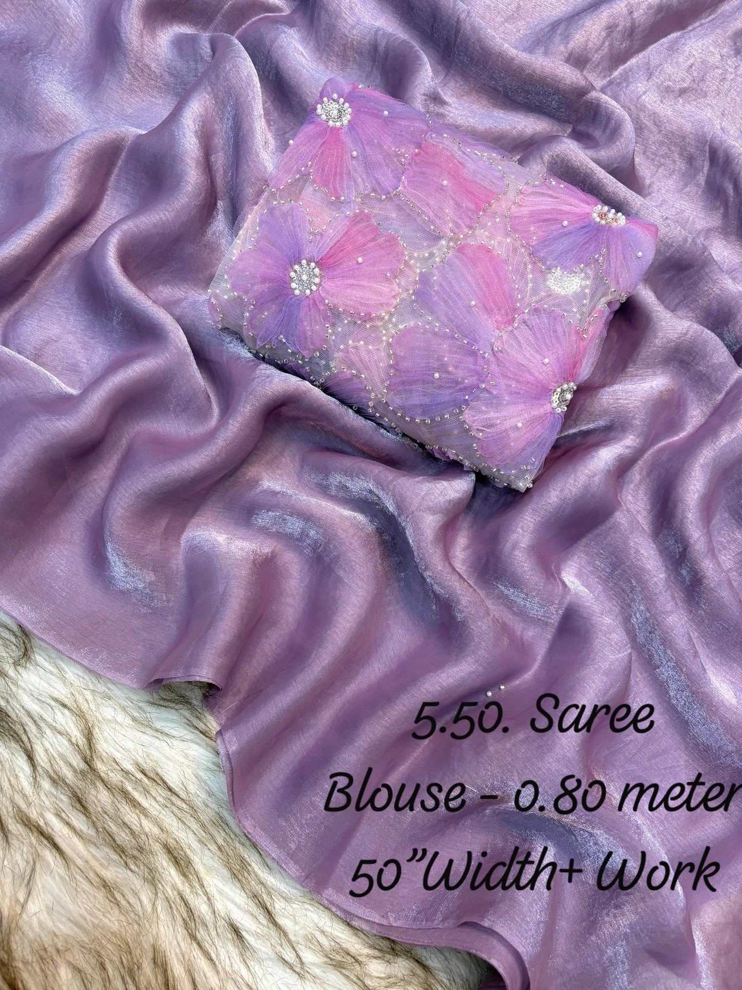Space Silk Saree