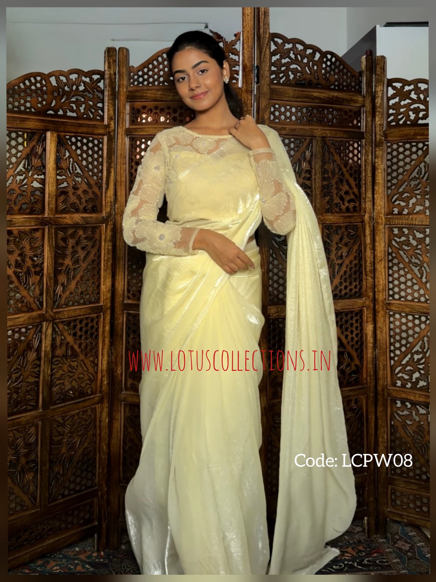Fandy Satin Silk Saree