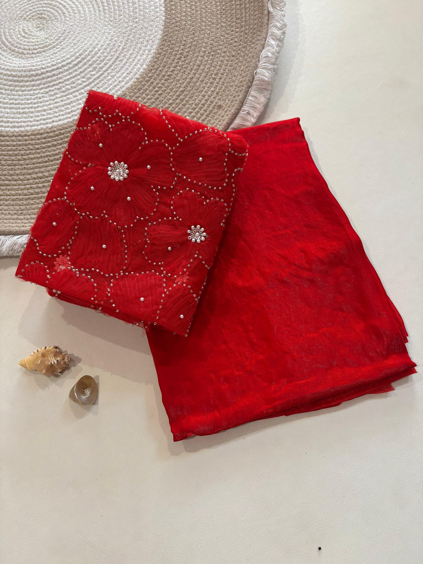 Fandy Satin Silk Saree