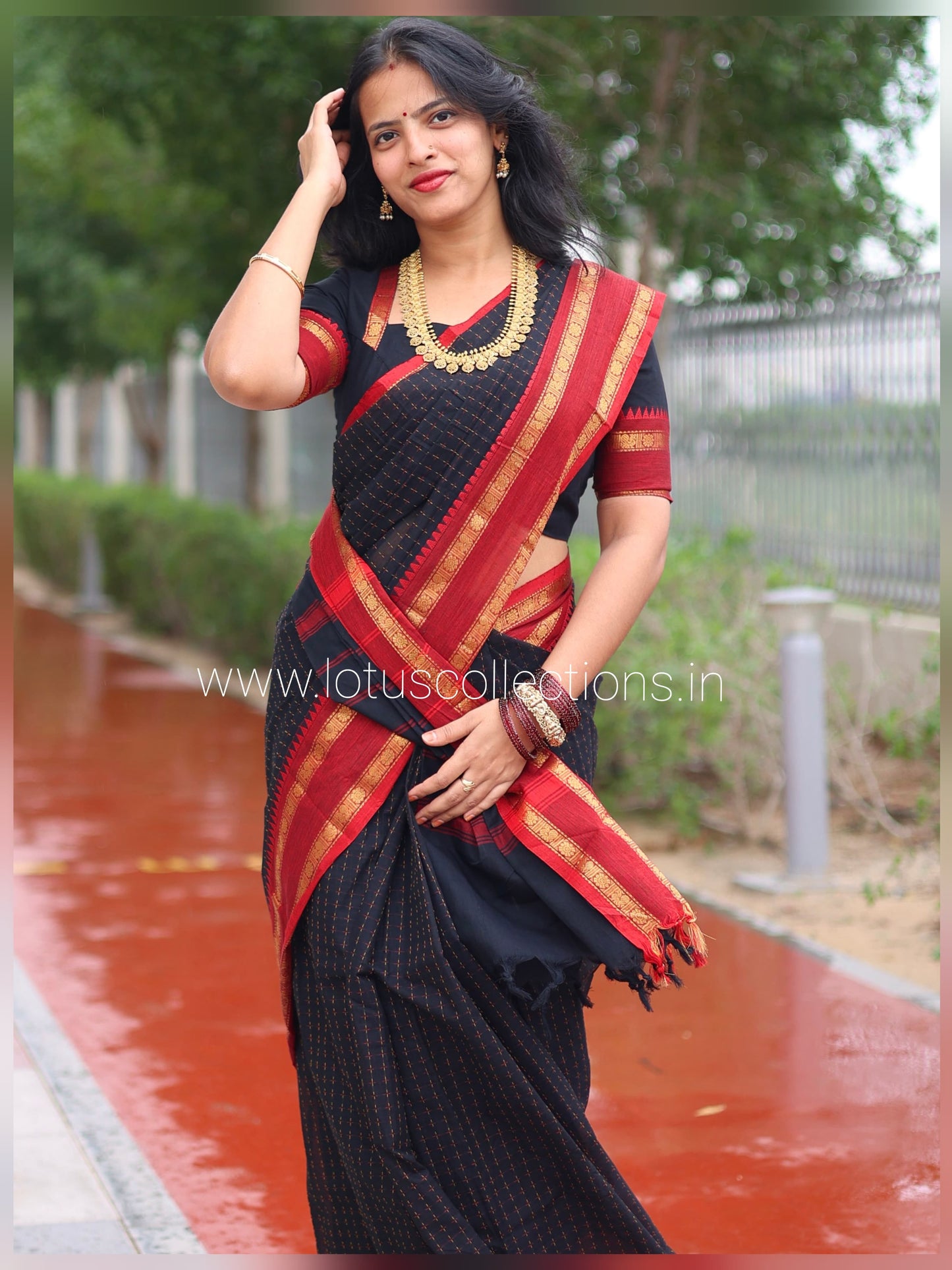 Kanchi Cotton Saree