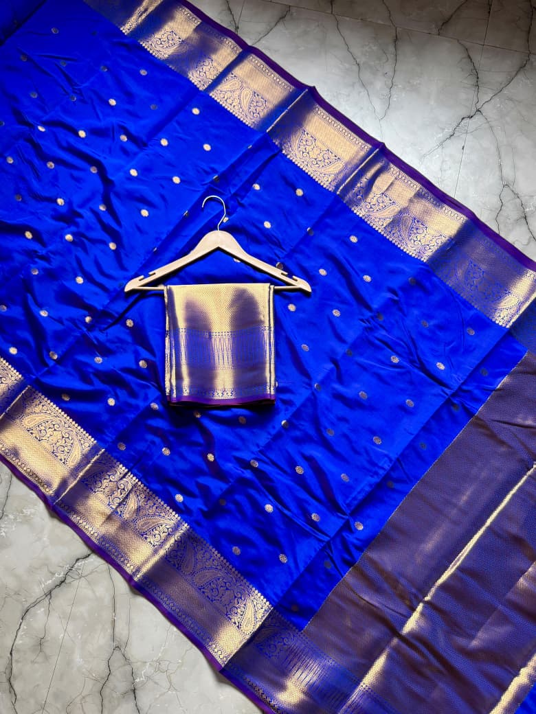 Banarasi Semi Katan Silk Saree