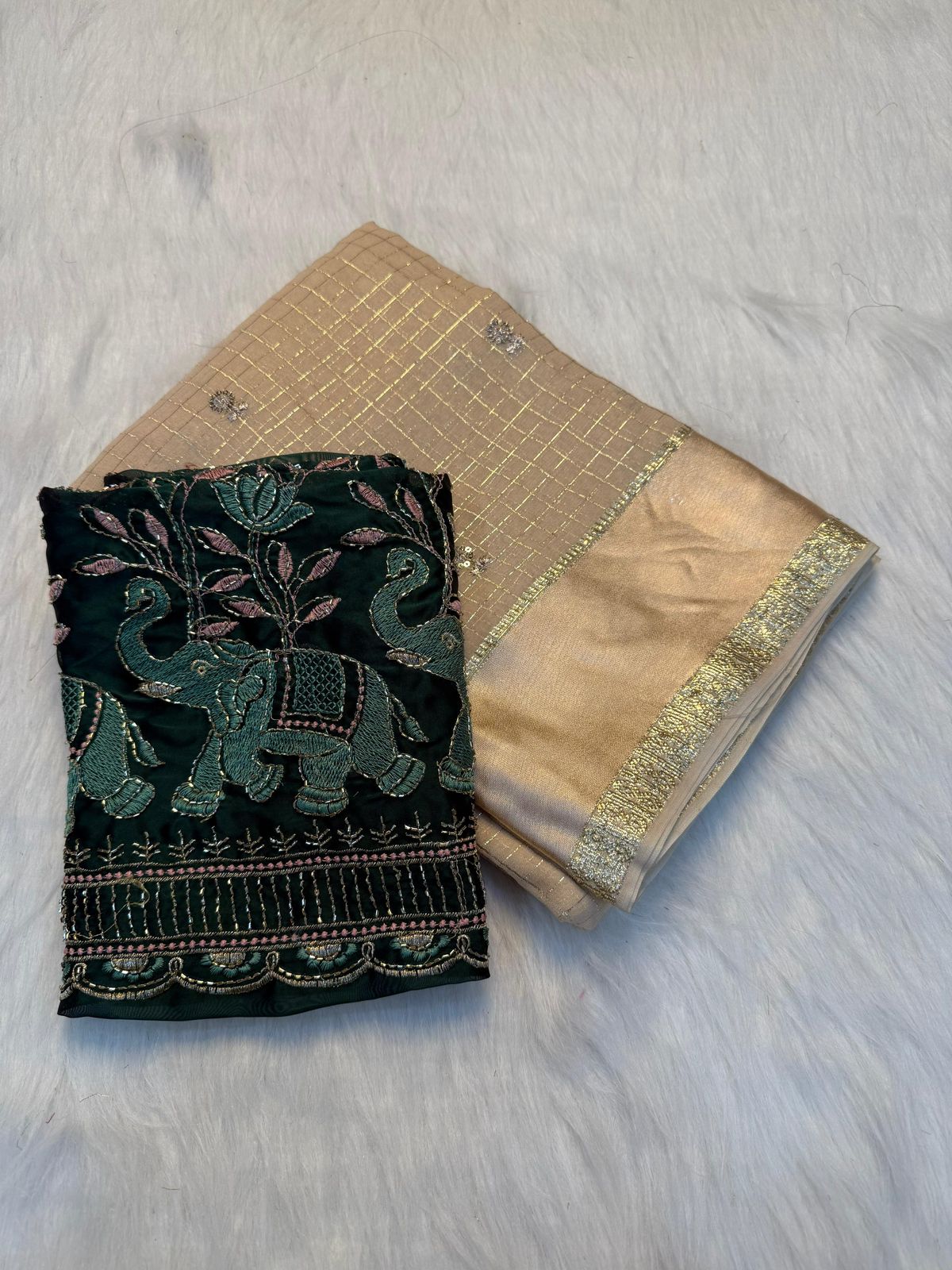 Viscose Georgette Saree