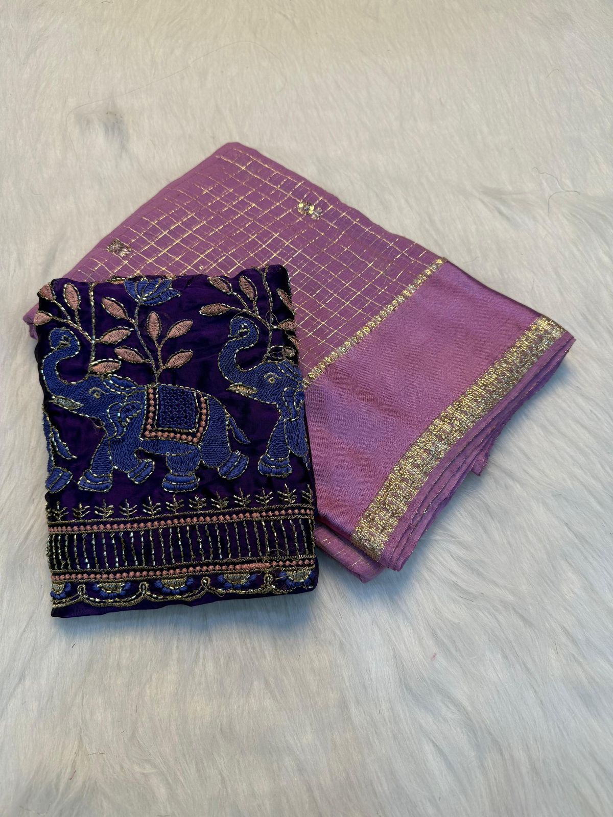 Viscose Georgette Saree