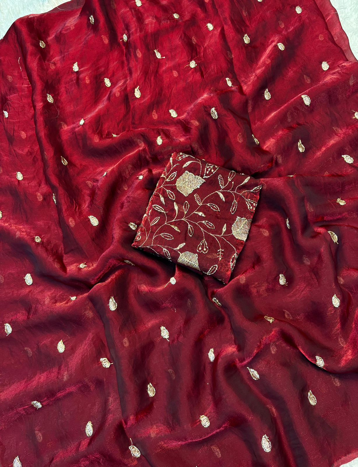 Space Silk Saree